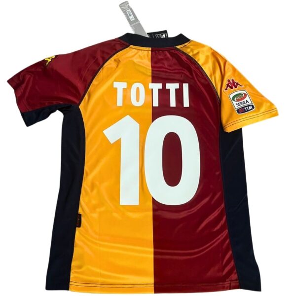 Francesco Totti AS Roma 2001–2003 Home Shirt Retro – Vintage Football Memorabilia