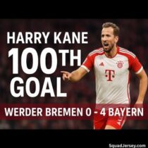 Harry Kane Hits 100 Goal Milestone – Bayern Munich Crush Werder Bremen 4–0