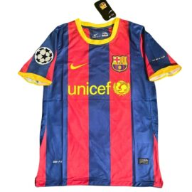 Lionel Messi Barcelona FC 2010 – 2011 Jersey Kit – Classic Vertical Stripes