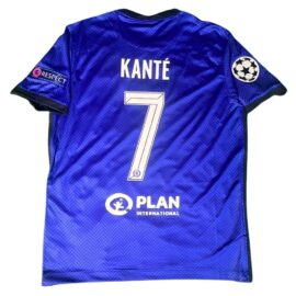 N’Golo Kanté 2021 Chelsea Jersey Retro Football Kit – UCL Final Porto – Blue – Home Kit Soccer